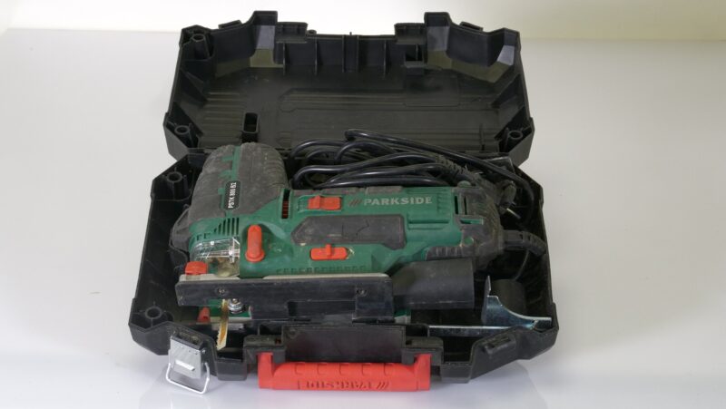 Parkside Decoupeerzaag PSTK 800 B2 – 800W, Incl. Koffer, Laser & LED
