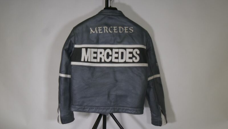 Mercedes AMG Racing Team leren jas – Sponsoreditie (echt leer) - Afbeelding 4