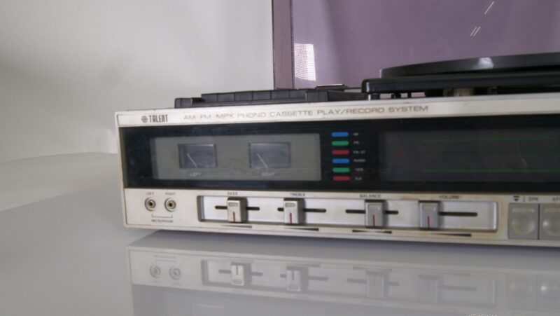 Talent AM/FM MPX Phono Cassette Play/Record Systeem – Retro Alles-in-één Muziekinstallatie - Afbeelding 4