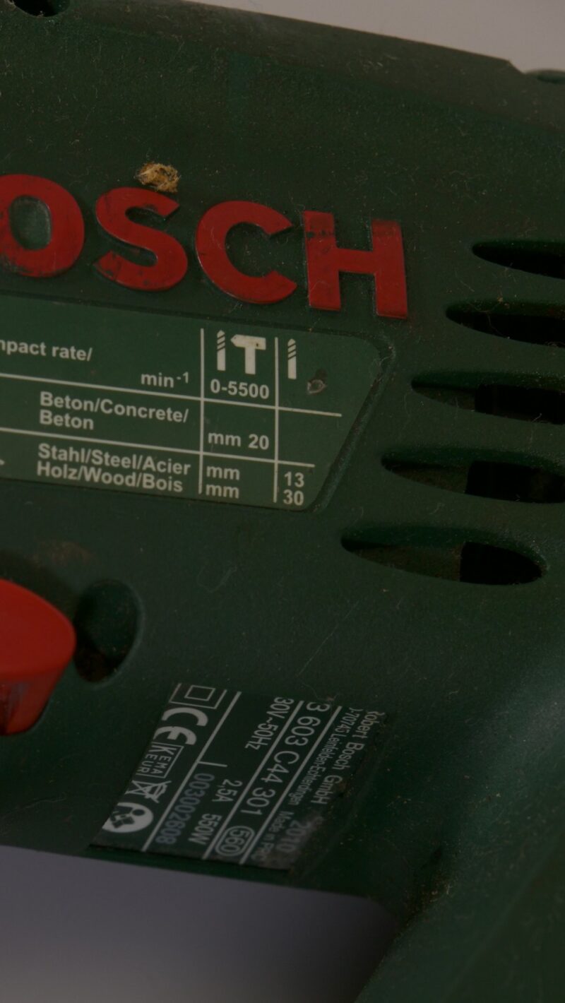 Bosch PBH 2000 SRE Boorhamer SDS-plus 550W – Incl. Koffer - Afbeelding 3