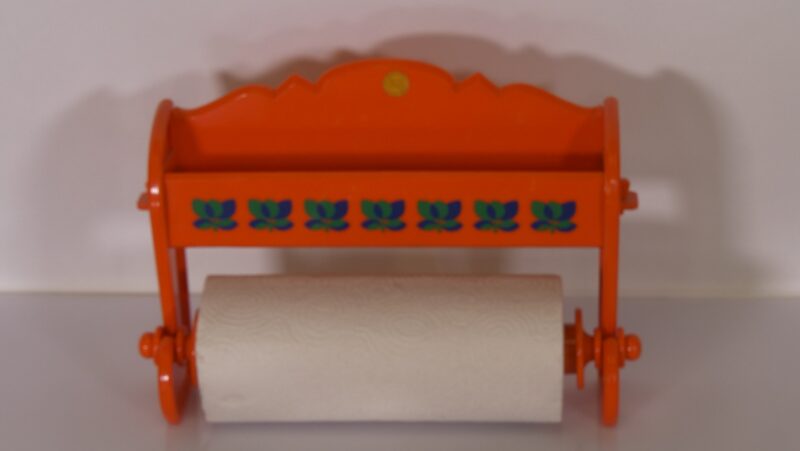 Keukenset oranje vintage (5-delig) – jaren 60-70 – Emsa & Gerda - Afbeelding 3