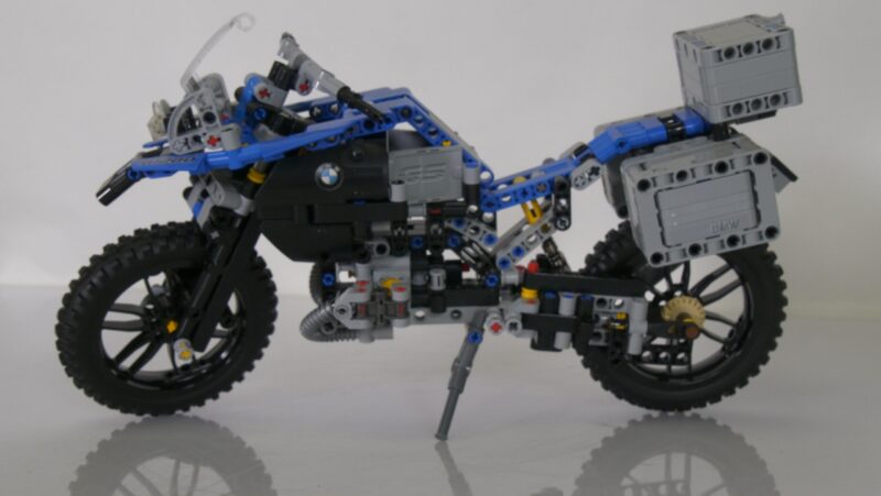 LEGO Technic 42063 BMW R 1200 GS Adventure Motorfiets (compleet, met handleiding) - Afbeelding 6
