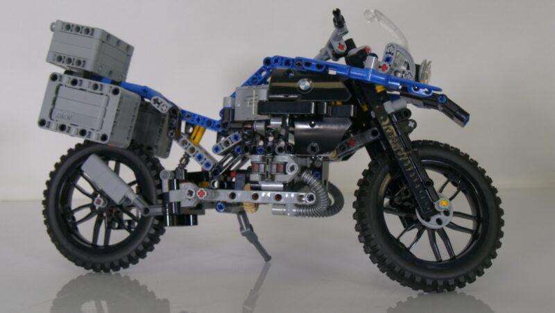 LEGO Technic 42063 BMW R 1200 GS Adventure Motorfiets (compleet, met handleiding) - Afbeelding 7