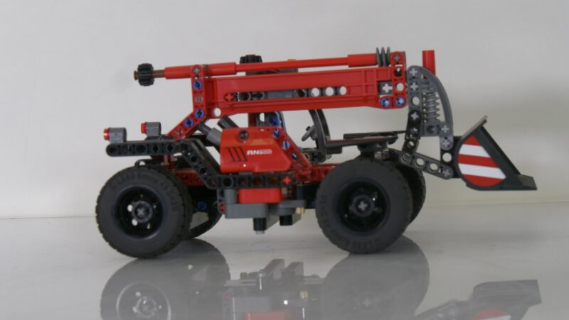 LEGO Technic 42061 – Telehandler / Verreiker met graafarm (compleet met handleiding) - Afbeelding 2