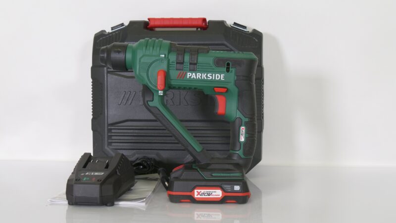 Parkside Accu Boorhamer PABH 20-Li B2 – 20V – Incl. Koffer, Lader & Accu – SDS+