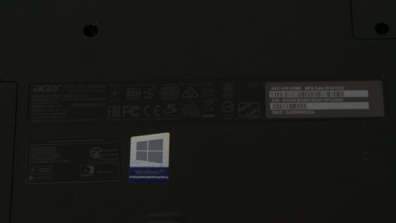 Acer Aspire 5 Pro A517-51P-32NM – 17.3" Laptop – Intel Core i3 (8th Gen) – 256GB SSD - Afbeelding 2