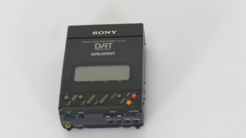 Sony TCD-D3 DAT Walkman – draagbare digitale audiorecorder uit Japan