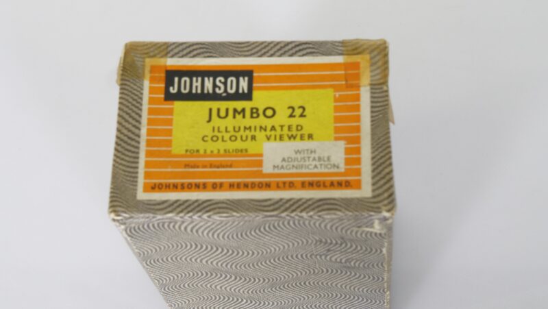 Johnson Jumbo 22 dia viewer met verlichting – Engeland – jaren 60 - Afbeelding 4