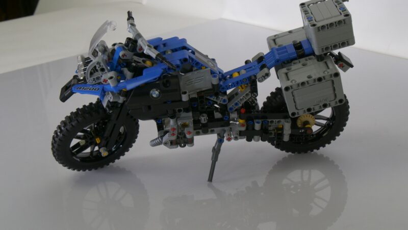 LEGO Technic 42063 BMW R 1200 GS Adventure Motorfiets (compleet, met handleiding) - Afbeelding 3