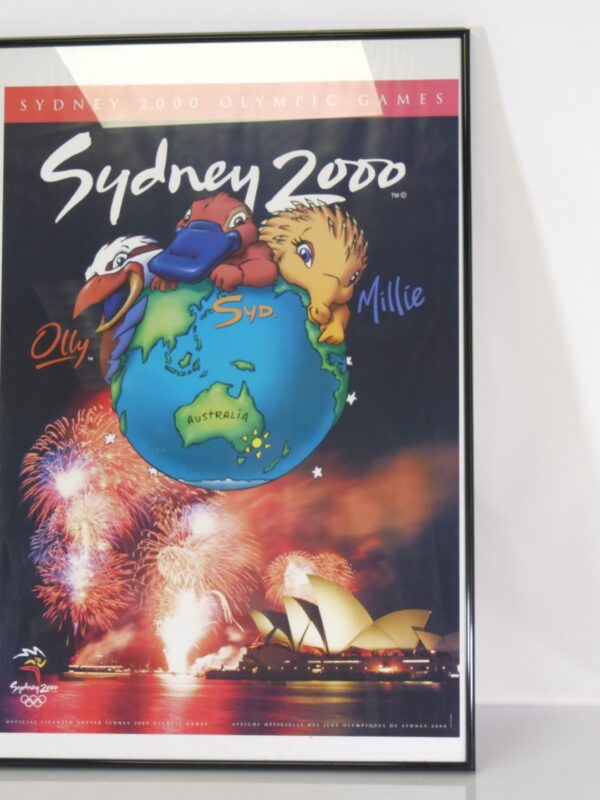 Framed poster Sydney 2000 Olympische Spelen – mascottes Olly, Syd & Millie