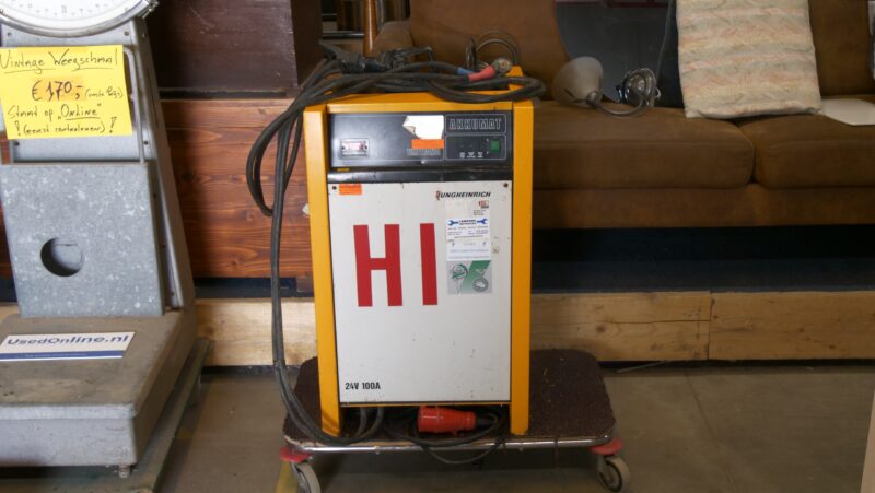 Jungheinrich Akkumat Timetronic acculader – industriële batterijoplader 24V/ 100A