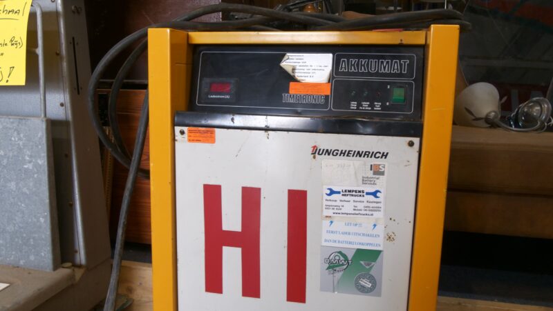 Jungheinrich Akkumat Timetronic acculader – industriële batterijoplader 24V/ 100A - Afbeelding 4