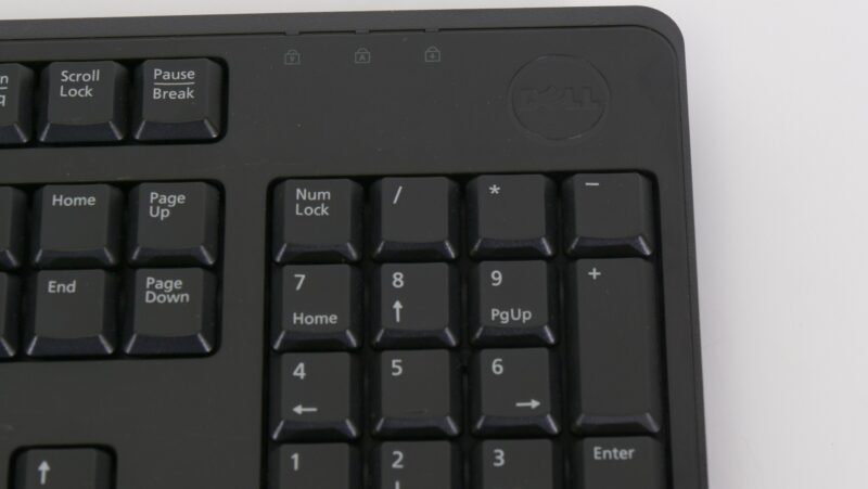 Dell KB813 bekabeld USB toetsenbord – met smartcardlezer, QWERTY, zwart - Afbeelding 2