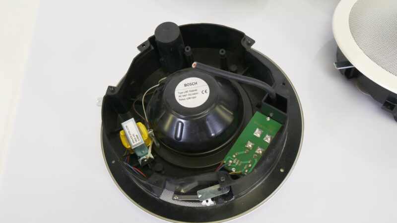 Bosch LBC 3520/40 Inbouw Plafondspeakers – 100V 12W (set van 4) - Afbeelding 3