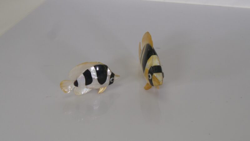 Set van 2 Tropische Vissen Beeldjes – Handgemaakt - Afbeelding 6
