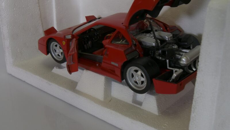 Tonka Polistil Ferrari F40 – Diecast Modelauto 1:16 - Afbeelding 7