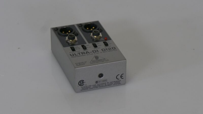 Behringer Ultra-DI DI20 – Professionele 2-Kanaals Actieve DI-Box/Splitter - Afbeelding 2