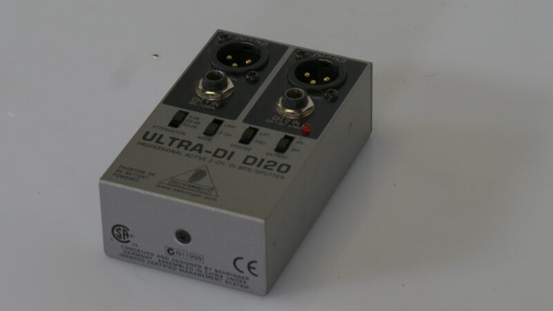 Behringer Ultra-DI DI20 – Professionele 2-Kanaals Actieve DI-Box/Splitter - Afbeelding 3