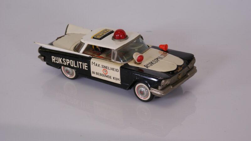 Blikken politieauto – Rijkswacht/Rijkspolitie radarwagen met zwaailicht (Japan, jaren ’60) - Afbeelding 6