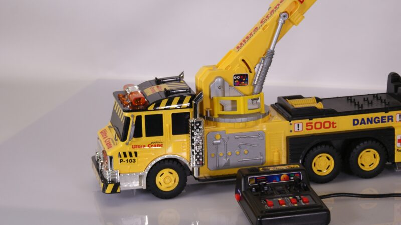 Ultra Crane P-103 afstandsbediende speelgoedkraan (500t) met bedrade controller - Afbeelding 7