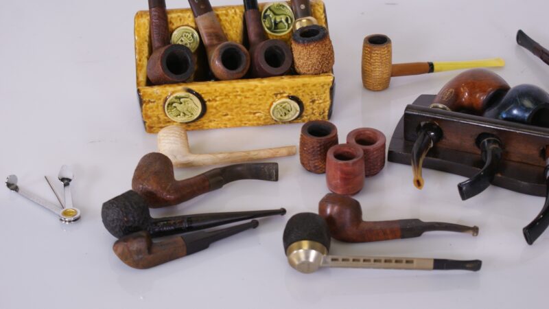 Partij vintage tabakspijpen – merken o.a. Lindbergh, Big Ben, Capitole, Moro, Royal Dutch - Afbeelding 4