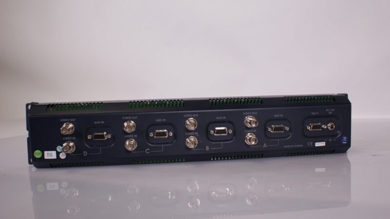 Datavideo TLM-404 Vierkanaals 4x4,5" LCD Rackmonitor - Afbeelding 4