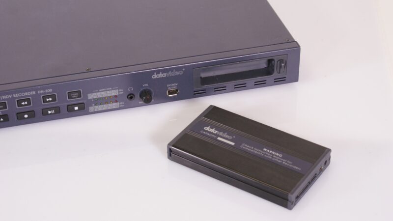 Datavideo DN-500 – DV/HDV Recorder met uitneembare HDD-module - Afbeelding 2