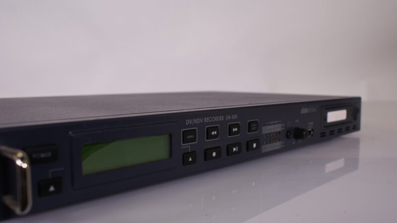Datavideo DN-500 – DV/HDV Recorder met uitneembare HDD-module - Afbeelding 5