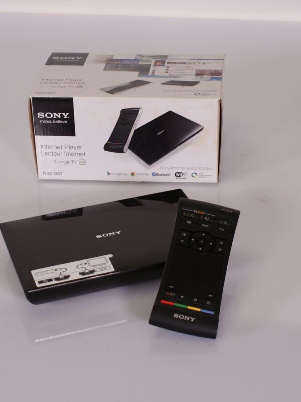 Sony NSZ-GS7 Internet Player met Google TV en QWERTY afstandsbediening