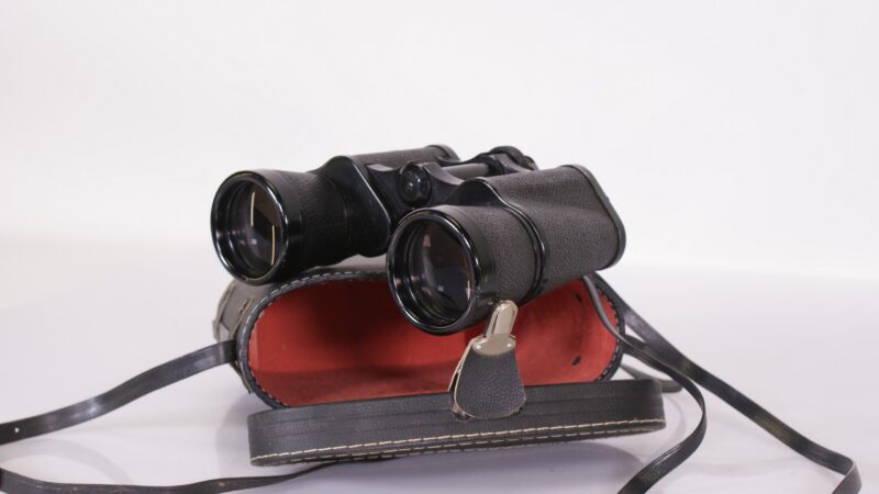 Combi Prisma Verrekijker 10x50 met Leren Etui