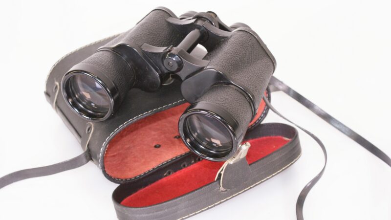 Combi Prisma Verrekijker 10x50 met Leren Etui - Afbeelding 2