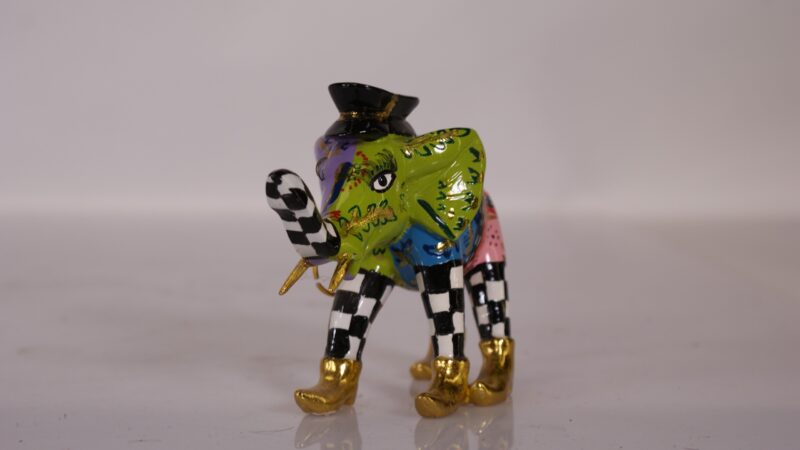 Verzameling Miniatuur Olifanten – Glas, Steen, Metaal & Keramiek (15 stuks) - Afbeelding 37
