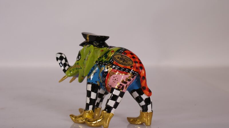Verzameling Miniatuur Olifanten – Glas, Steen, Metaal & Keramiek (15 stuks) - Afbeelding 38