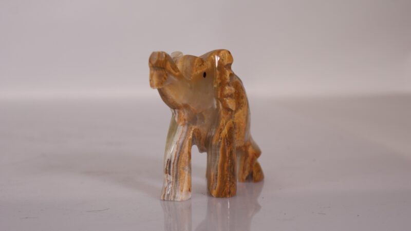 Verzameling Miniatuur Olifanten – Glas, Steen, Metaal & Keramiek (15 stuks) - Afbeelding 39