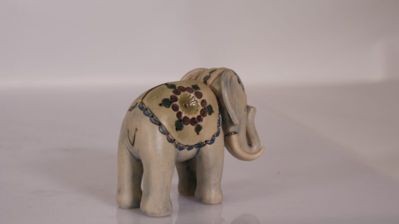 Verzameling Miniatuur Olifanten – Glas, Steen, Metaal & Keramiek (15 stuks) - Afbeelding 25
