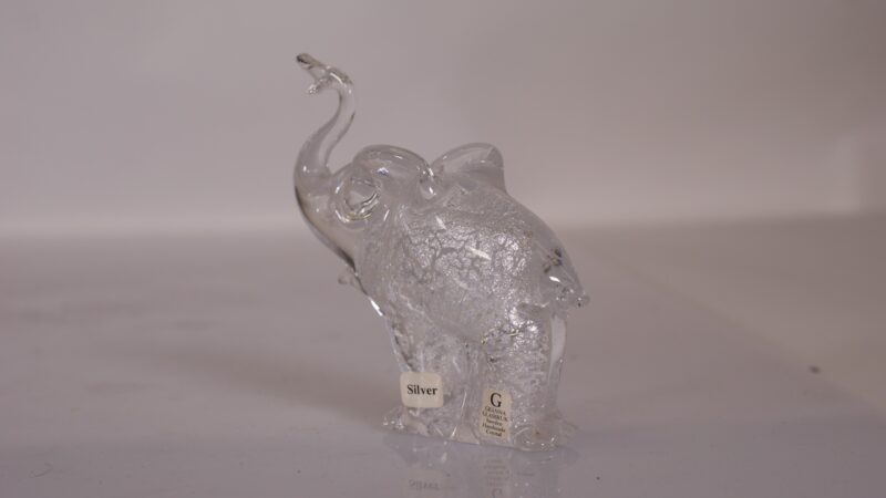 Verzameling Miniatuur Olifanten – Glas, Steen, Metaal & Keramiek (15 stuks) - Afbeelding 14