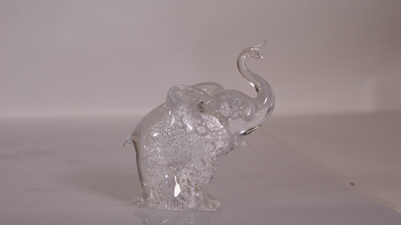 Verzameling Miniatuur Olifanten – Glas, Steen, Metaal & Keramiek (15 stuks) - Afbeelding 15