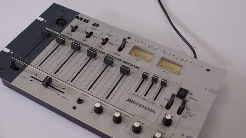 JB Systems ME-2 Stereo Mengpaneel met Equalizer & Echo - Afbeelding 6