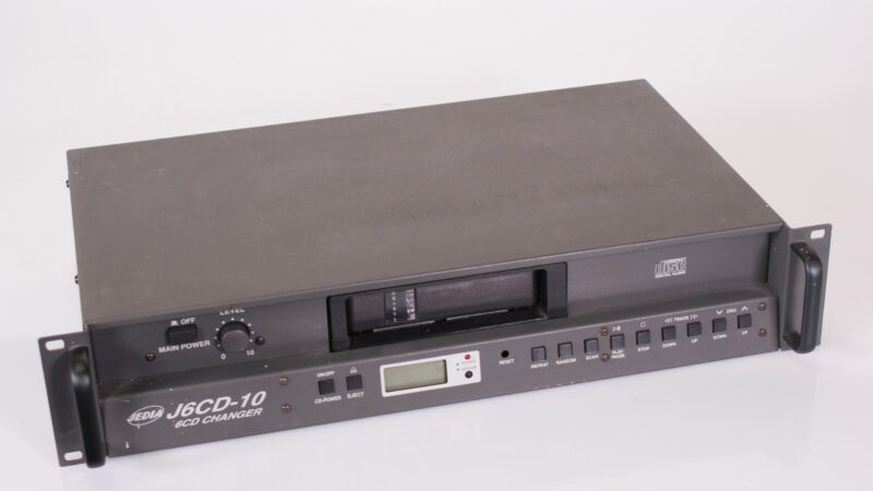 Jedia J6CD-10 Professionele 6-CD Wisselaar (Rackmount) - Afbeelding 6