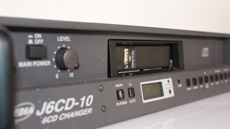 Jedia J6CD-10 Professionele 6-CD Wisselaar (Rackmount) - Afbeelding 4