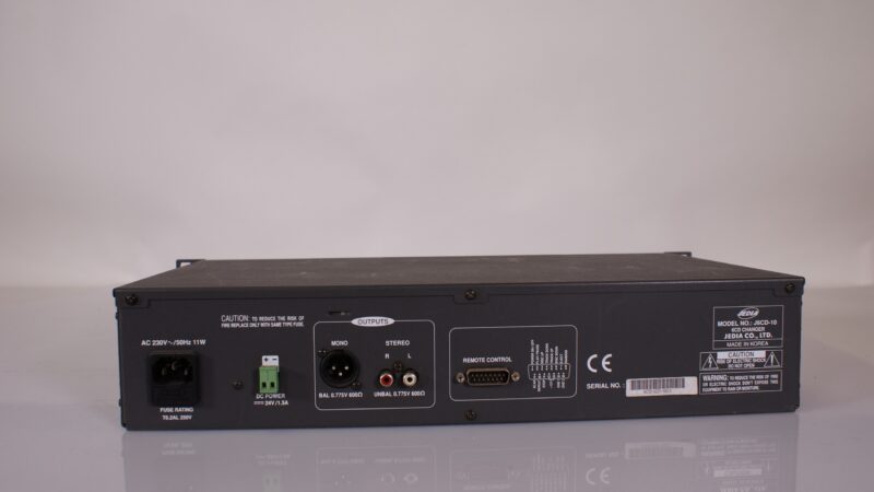 Jedia J6CD-10 Professionele 6-CD Wisselaar (Rackmount) - Afbeelding 2