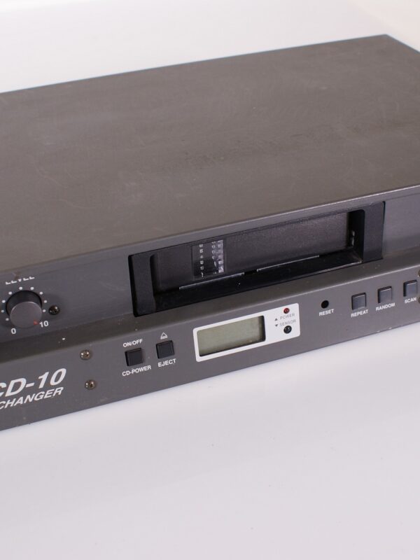 Jedia J6CD-10 Professionele 6-CD Wisselaar (Rackmount)