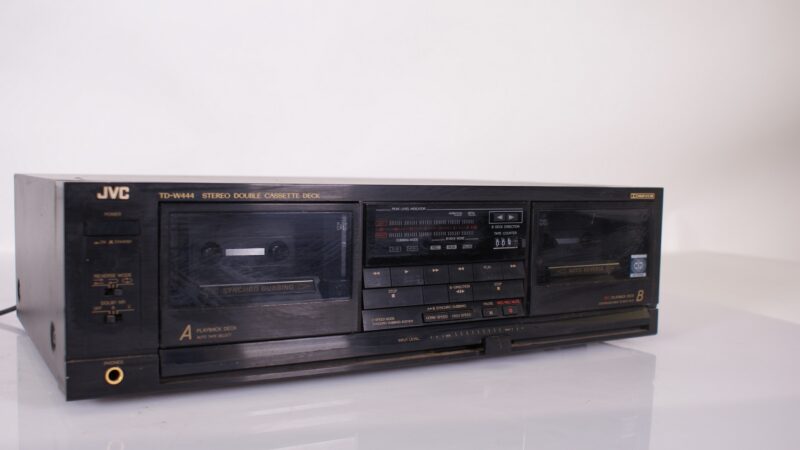 JVC TD-W444 Stereo Double Cassette Deck met Dolby B/C NR en Auto Reverse