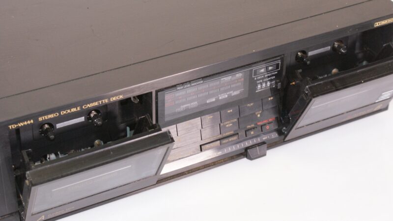 JVC TD-W444 Stereo Double Cassette Deck met Dolby B/C NR en Auto Reverse - Afbeelding 5