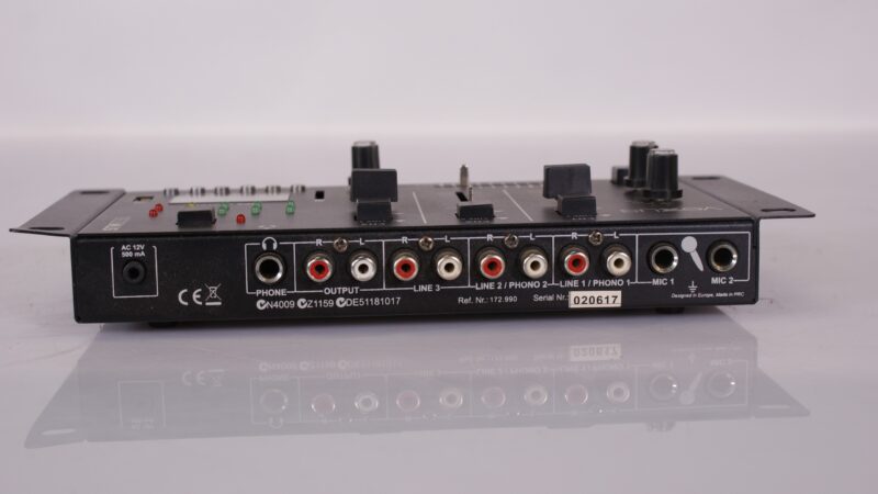 Vexus STM3030 3-Kanaals DJ Mixer met USB/SD MP3-speler - Afbeelding 6