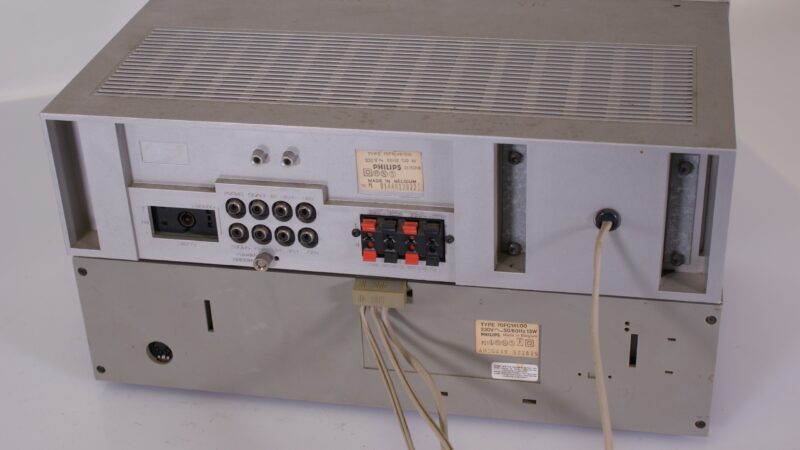 Philips FR140 Receiver + FC141 Cassettedeck Stereo Set met Handleidingen (Made in Belgium) - Afbeelding 3