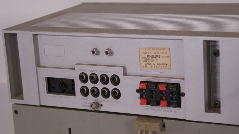 Philips FR140 Receiver + FC141 Cassettedeck Stereo Set met Handleidingen (Made in Belgium) - Afbeelding 2