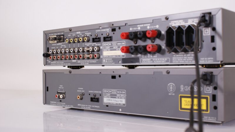 Denon DRA-210 Receiver + DCD-210 CD-speler – Precision Audio Component Set - Afbeelding 8