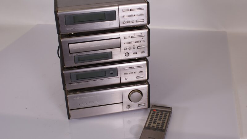 Denon Precision Audio Component Mini Hifi Set (UCD-100, UDR-100, UTU-100, UPA-100) met Afstandsbediening