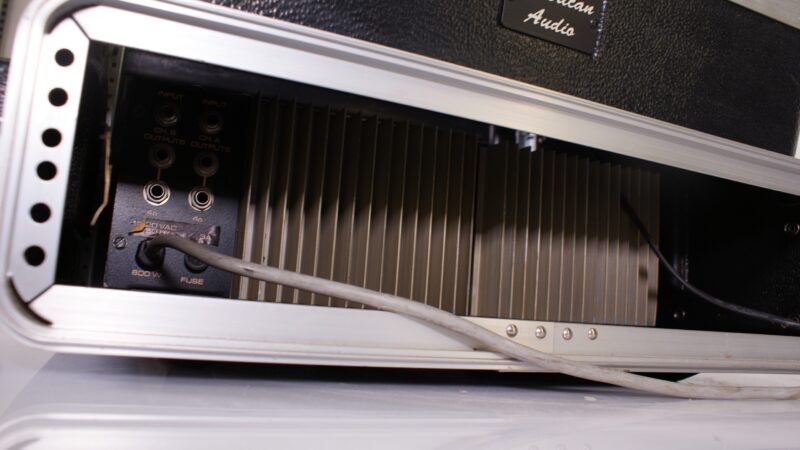 American Audio Q-2411 Mixer + Eindversterker in Rack Case - Afbeelding 8